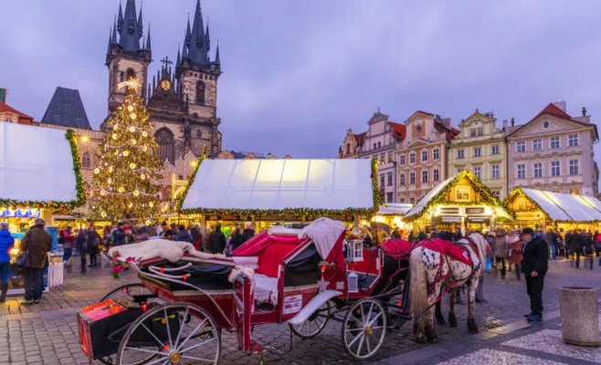 В Праге засияет первая рождественская ёль: обзор адвентских мероприятий