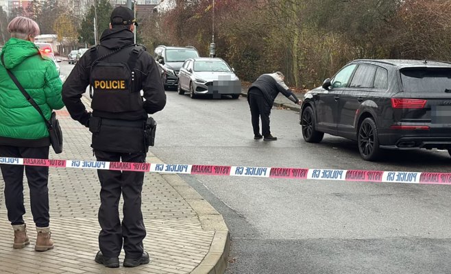 Ссора трёх мужчин в Модржанях переросла в нападение с ножом. Полиция ищет подозреваемого