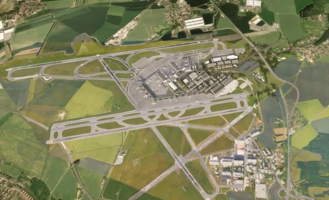 Пражский аэропорт продвинулся в строительстве параллельной взлётной полосы. Критика не утихает