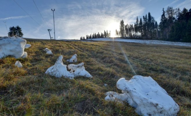В декабре — как весной. В Ческе-Будеёвице температура превысила 16 °C