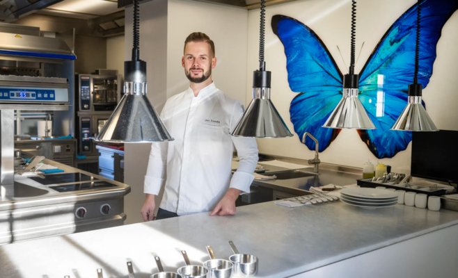 Первая ресторанная жемчужина Чехии: Papilio получила сразу две звезды Мишлен