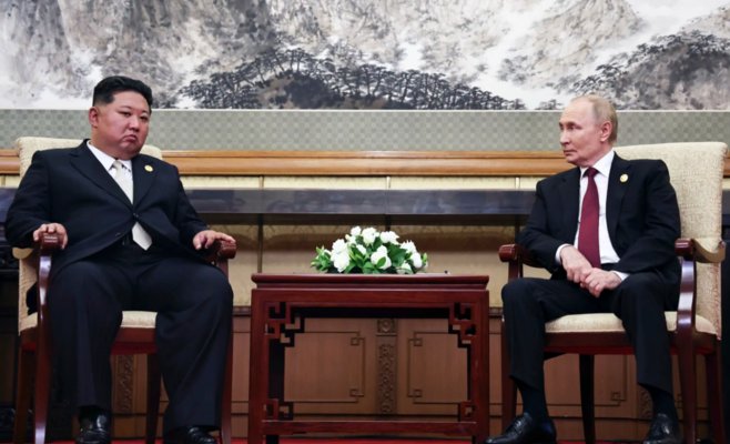 Ким Чен Ын лично присутствовал на испытании новой ракеты и получил послание от Путина