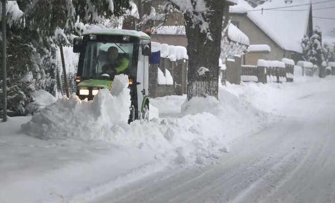 Снег накроет Чехию на рубеже года