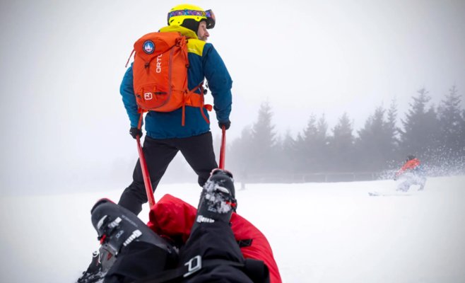 Бездыханного лыжника на Йештеде спасли лишь благодаря случайности