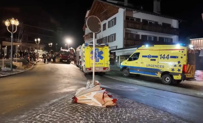 Пожар в Швейцарии: власти не знают, сколько людей праздновало в роковом баре. Многие пострадавшие — в критическом состоянии