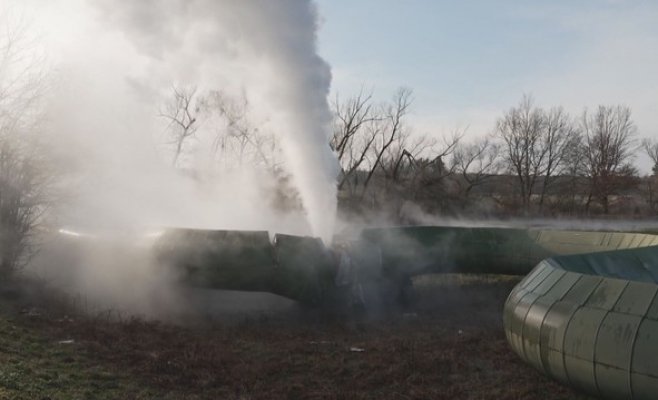 Часть Праги осталась без тепла из-за аварии на теплотрассе