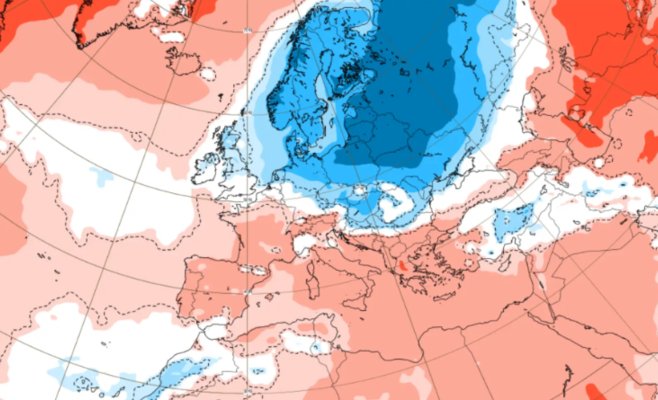 Европу ждёт столкновение холода и тепла. Чехия окажется в самом центре событий