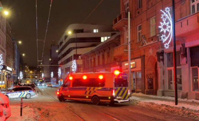 В Праге на Палмовке пьяный охранник стрелял из газового пистолета