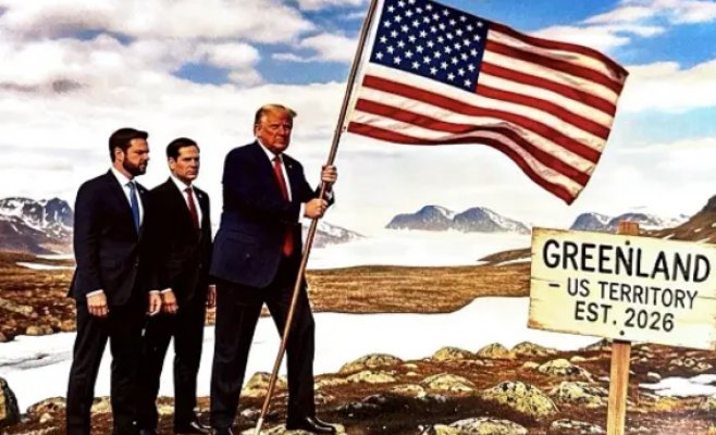 «Я не понимаю, что вы делаете в Гренландии». Трамп опубликовал личное сообщение от Макрона