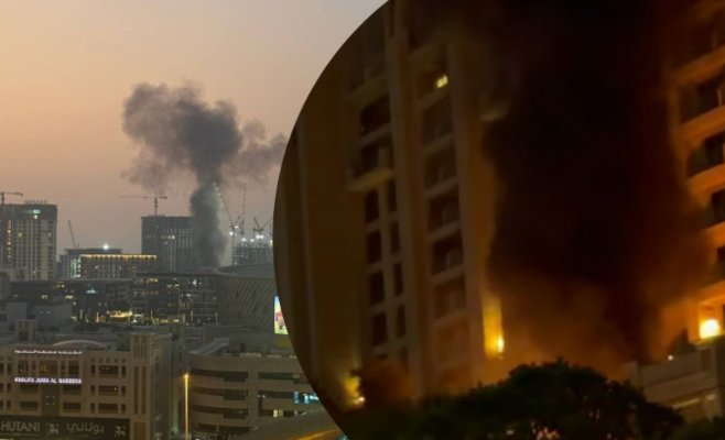 Дубай снова под ударом: дроны атаковали культовый отель и аэропорт