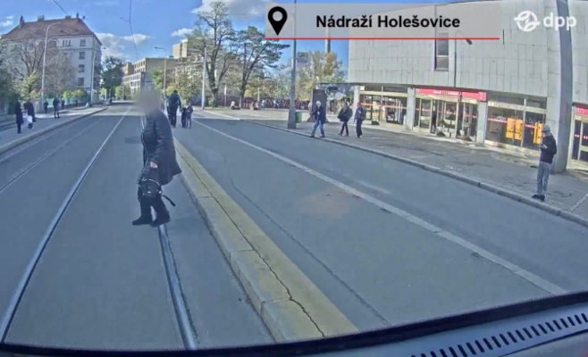 В Праге трамваи чаще всего сбивают пешеходов у станции I. P. Pavlova