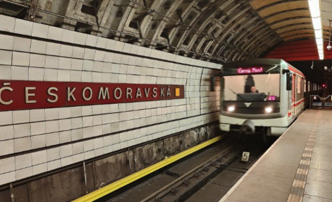 Станция метро Českomoravská открывается после года ремонта, но чемпионат по фигурному катанию изменит схему движения