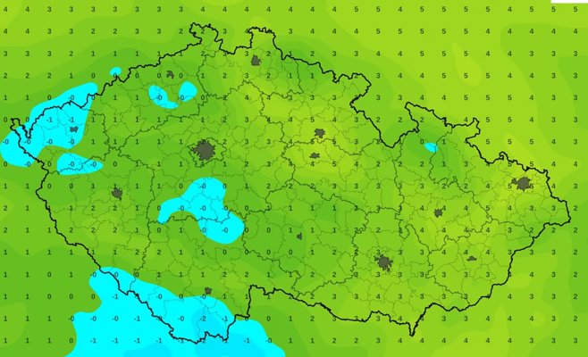 В Чехию возвращаются дожди с грозами, заморозки и даже снег