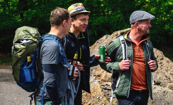 У немцев — Мужской день, а Чешскую Швейцарию охраняют полицейские на лошадях и квадроциклах