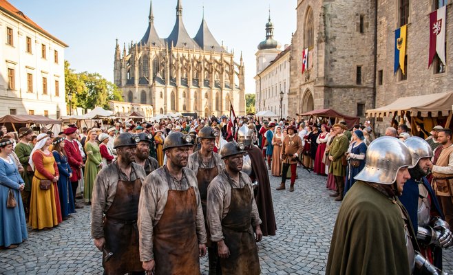 В Кутна-Гора пройдет историческое мероприятие Královské stříbření