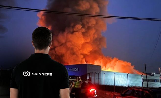 Огонь дважды ударил по Skinners: чешский производитель «носков-обуви» теряет склады в Португалии и Злине