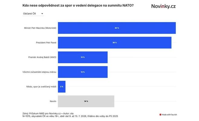 Опрос: чехи считают саммит НАТО в Анкаре позорищем и знают, кто виноват