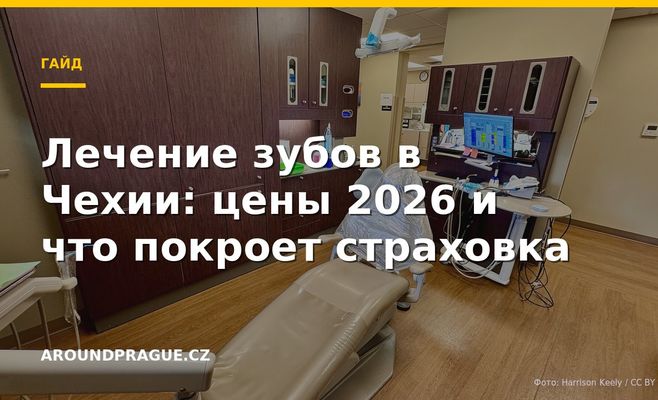 Лечение зубов в Чехии: цены 2026 и что покроет страховка