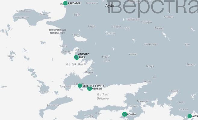 У берегов Турции собрались яхты российских миллиардеров — недалеко от «суперяхты Путина»