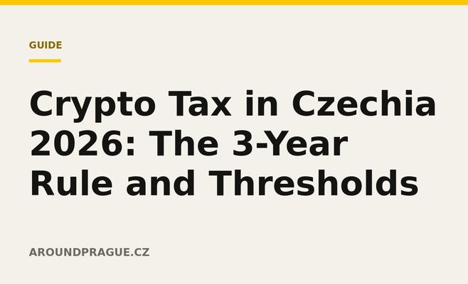 Crypto Tax in Czechia 2026: The 3-Year Rule and Thresholds