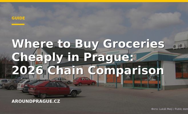 Where to Buy Groceries Cheaply in Prague: 2026 Chain Comparison