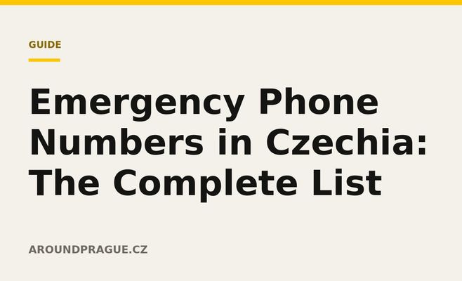 Emergency Phone Numbers in Czechia: The Complete List