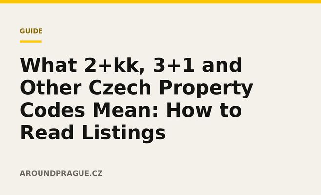 What 2+kk, 3+1 and Other Czech Property Codes Mean: How to Read Listings