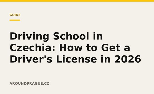 Driving School in Czechia: How to Get a Driver's License in 2026