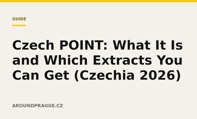 Czech POINT: What It Is and Which Extracts You Can Get (Czechia 2026)