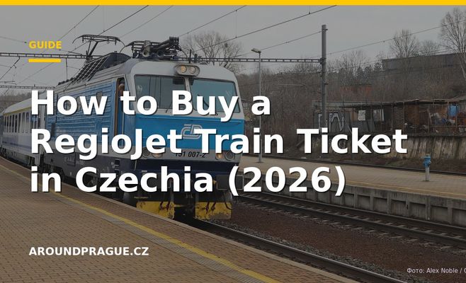 How to Buy a RegioJet Train Ticket in Czechia (2026)