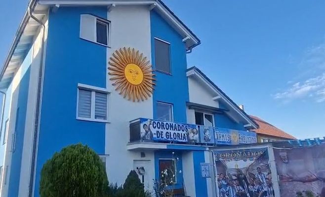 In the Czech village of Bukovec, an Argentina superfan plans to put up a statue of Messi next to Maradona