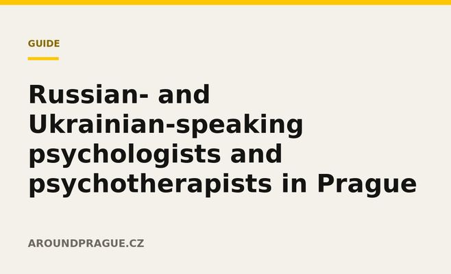Russian- and Ukrainian-speaking psychologists and psychotherapists in Prague