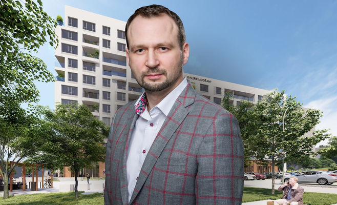 Томаш Феттерс сносит пражский Прайор и строит на его месте две башни с квартирами