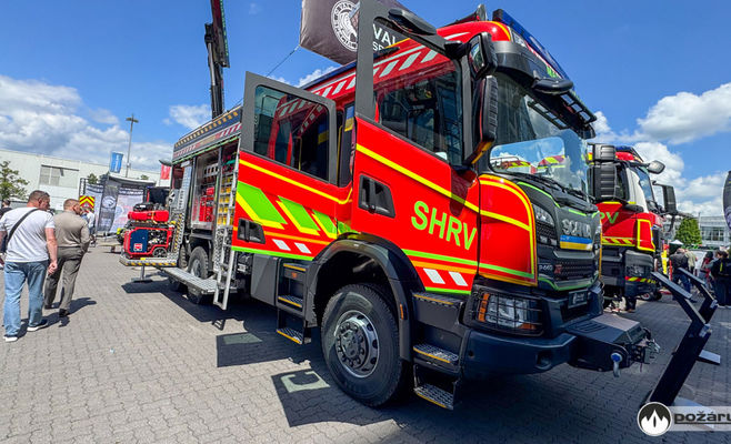 Український виробник Validus показав на виставці Interschutz рятувальну та піротехнічну спецтехніку