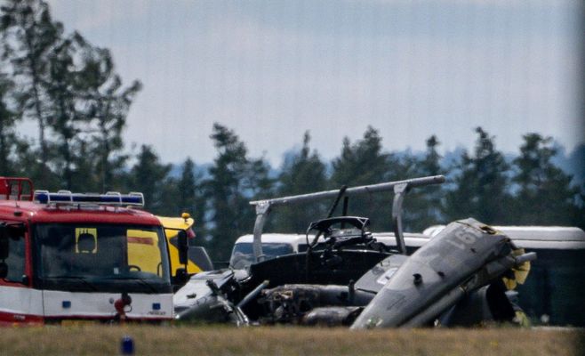 Helicopter Crash in Náměšť nad Oslavou: Military Police Investigate Negligence Case