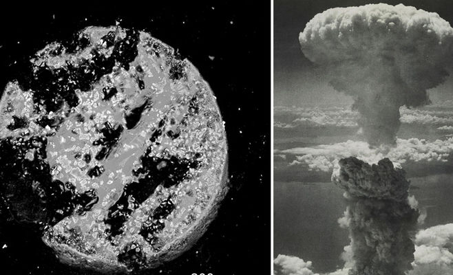 Unknown alloy found in Hiroshima sand — created by the 1945 atomic blast