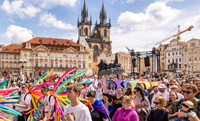 Хода Prague Pride у суботу перекриє рух у центрі Праги