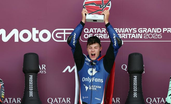Філіп Салач уперше в кар'єрі виграв гонку чемпіонату світу з мотогонок у класі Moto2