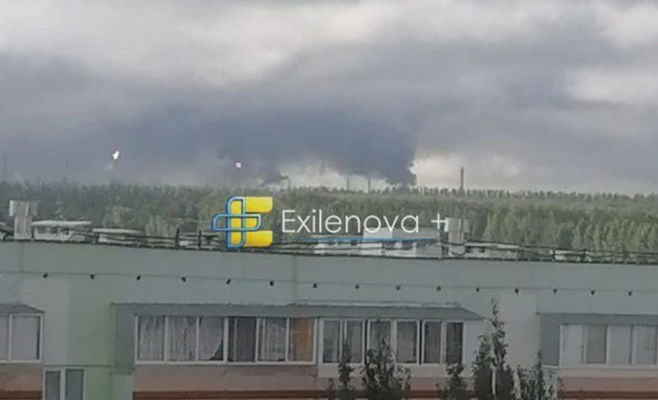 Українські дрони завдали масованого удару по нафтозаводах Татарстану