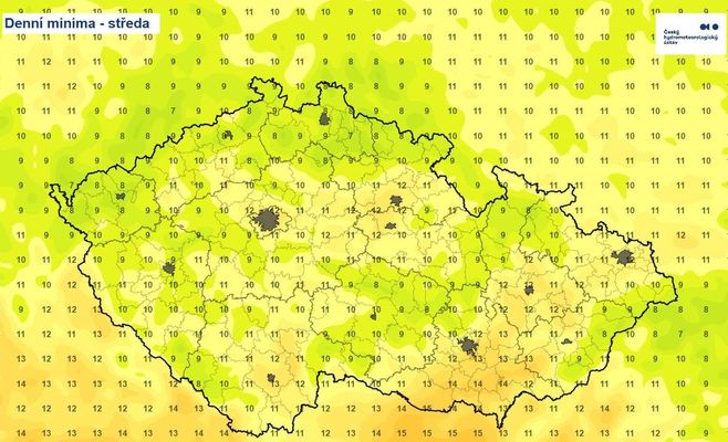 Чехію чекають холодні ранки та спекотні вихідні з температурою понад 35 градусів