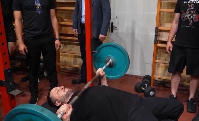 Zelensky plays table tennis and tries archery with veteran athletes