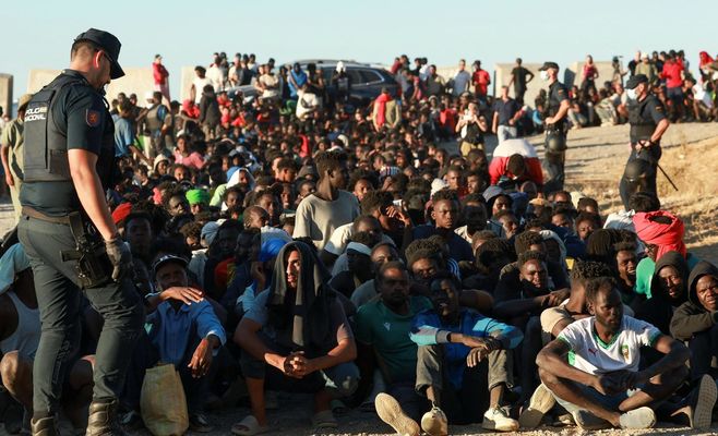 About 5,000 migrants still remain in Spain's Ceuta after mass border crossing