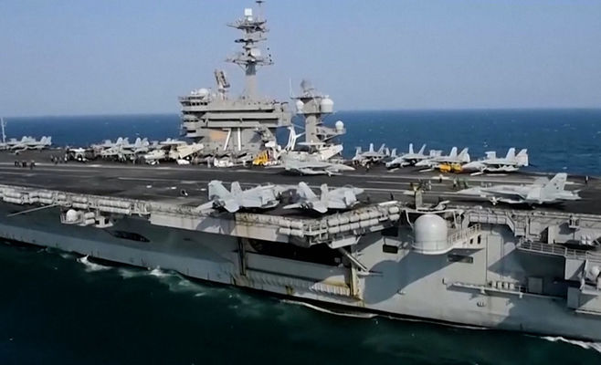 Sailors on USS Abraham Lincoln complain of food shortages and overflowing toilets