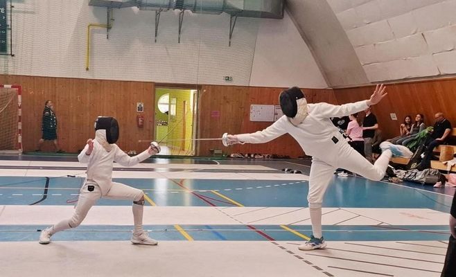 В Усті-над-Лабем працює секція спортивного фехтування на шпагах