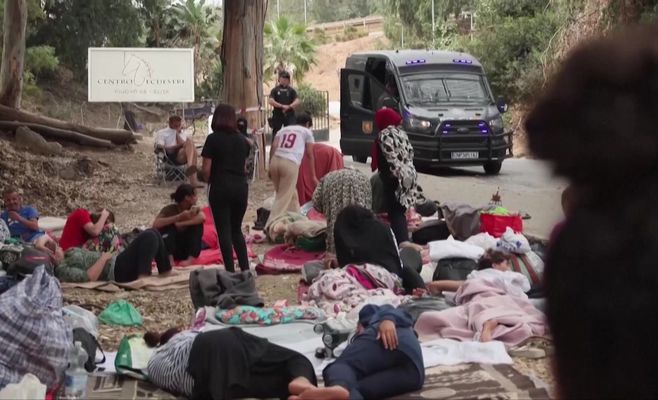 Migrant women in Spain's Ceuta live for months under threat of sexual violence outside refugee centre