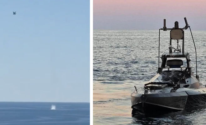 Romanian F-16s shoot down explosive-laden drone near Black Sea gas platform