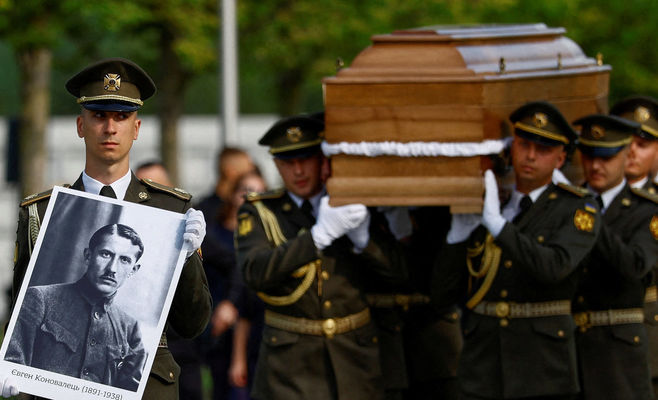 Ukraine Reburies Nationalist Leader Konovalets 88 Years After His Assassination by a Soviet Agent