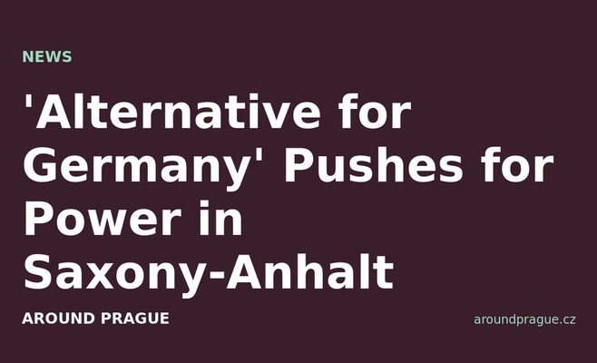 'Alternative for Germany' Pushes for Power in Saxony-Anhalt
