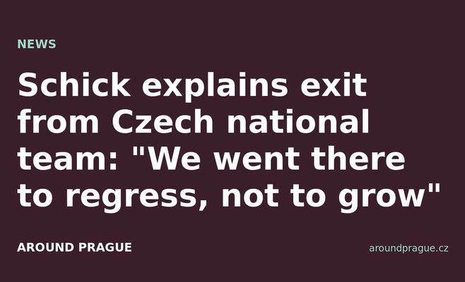 Schick explains exit from Czech national team: 