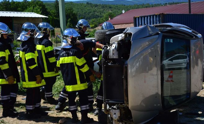 На велодоріжці в Пардубицькому краї зіткнулися семеро п'яних велосипедистів